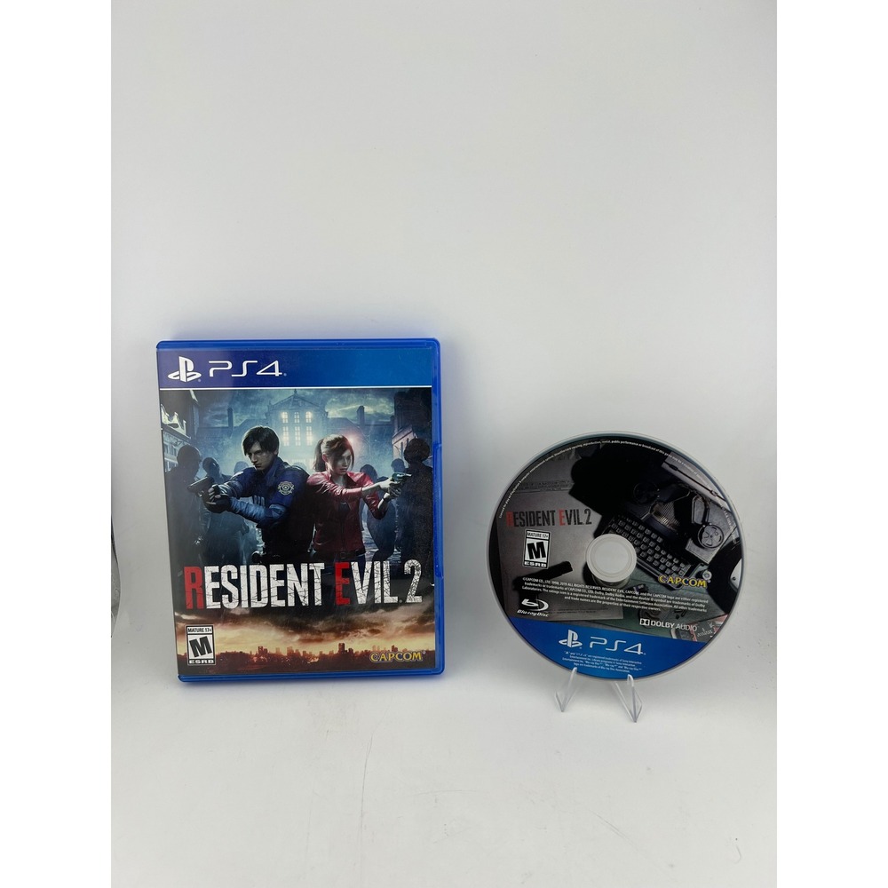 Resident Evil 2 PS4 Survival Horror Game Capcom 2019 Halloween Scary